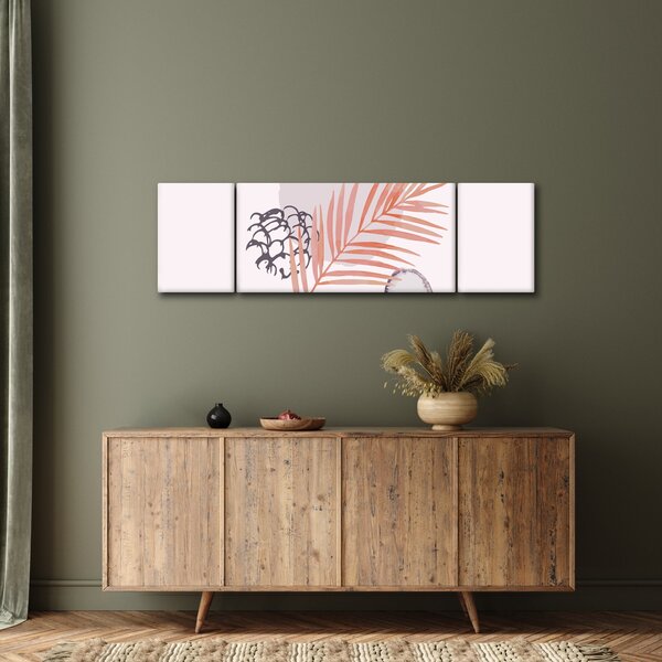 Obraz - Fioletowy minimalizm N⁰3 (170x50 cm)