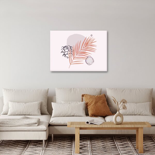 Obraz - Fioletowy minimalizm N⁰3 (70x50 cm)