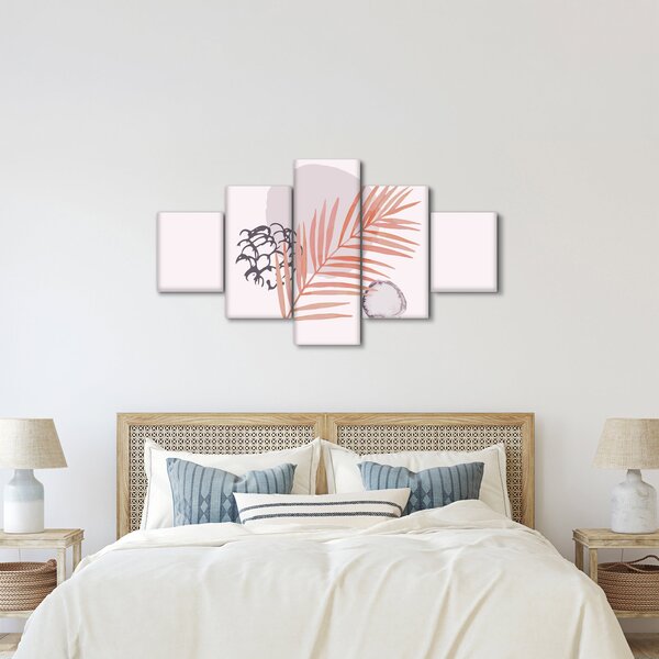 Obraz - Fioletowy minimalizm N⁰3 (125x70 cm)
