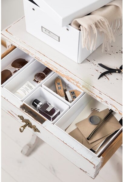 Kartonowe organizery do szuflady zestaw 5 szt. Emma Paper Laminate – Bigso