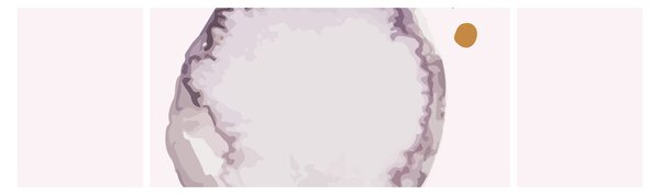 Obraz - Fioletowy minimalizm N⁰4 (170x50 cm)