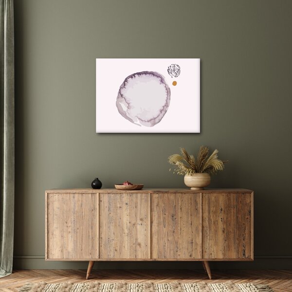 Obraz - Fioletowy minimalizm N⁰4 (70x50 cm)