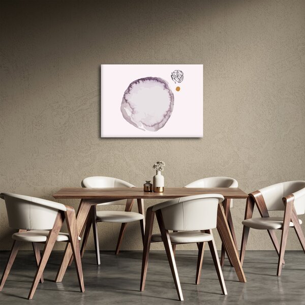 Obraz - Fioletowy minimalizm N⁰4 (70x50 cm)