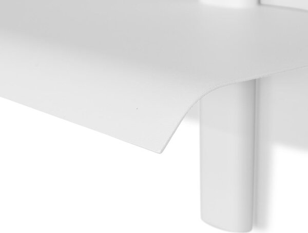 Biała metalowa półka 28 cm Hola – Spinder Design