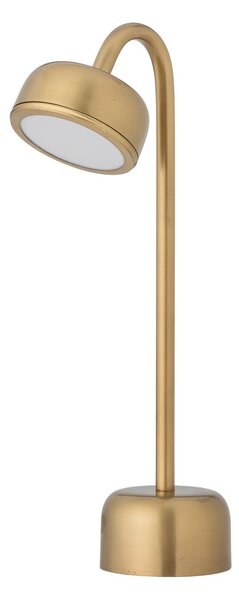 Lampa stołowa LED w kolorze złota ze ściemniaczem i metalowym kloszem (wysokość 35,5 cm) Niko – Bloomingville