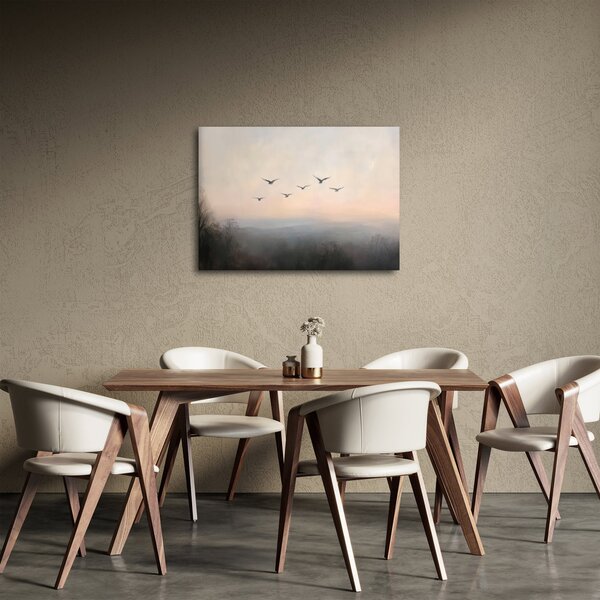 Obraz - Stado ptaków (70x50 cm)