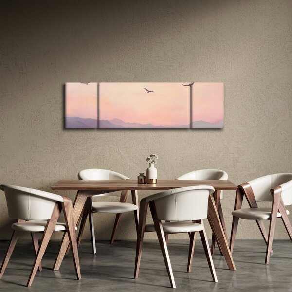 Obraz - Stado ptaków II. (170x50 cm)