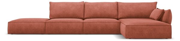 Czerwony narożnik (prawostronny) Vanda – Mazzini Sofas