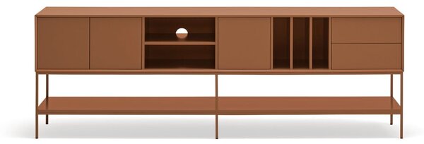 Ceglasta szafka pod TV 220x74x45 cm Platt – Teulat
