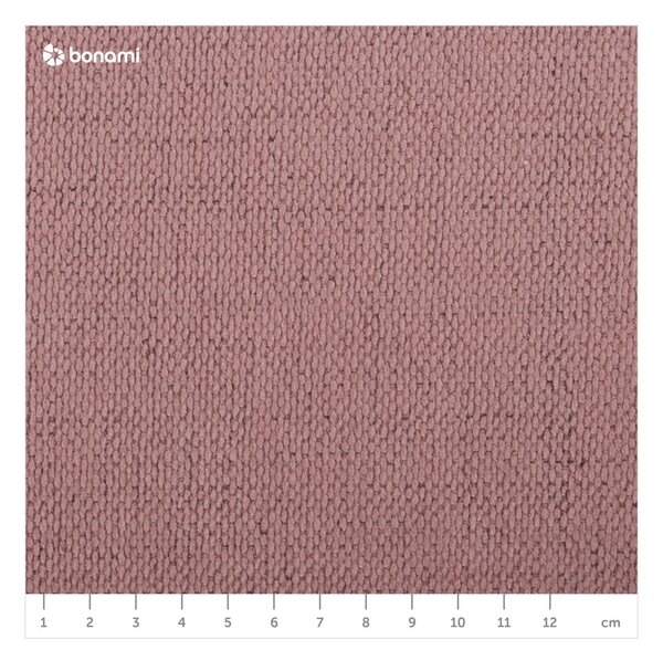 Różowe tapicerowane łóżko dwuosobowe ze schowkiem i stelażem 160x200 cm Lupine – Micadoni
