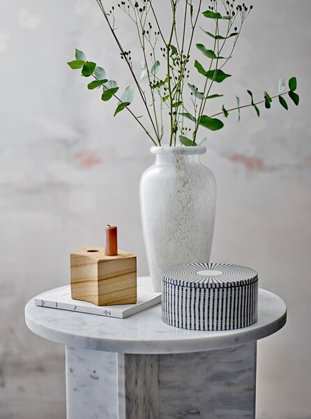 Marmurowy okrągły stolik ø 46 cm Jasmia – Bloomingville