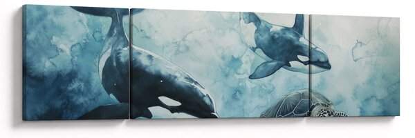 Obraz - Malowidło podwodne (170x50 cm)