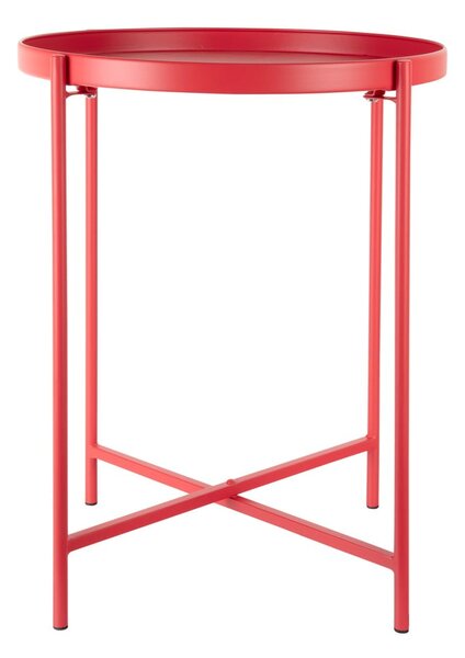 Metalowy okrągły stolik ø 40 cm Meseta – Leitmotiv