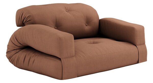 Pomarańczowa rozkładana sofa 140 cm Hippo – Karup Design