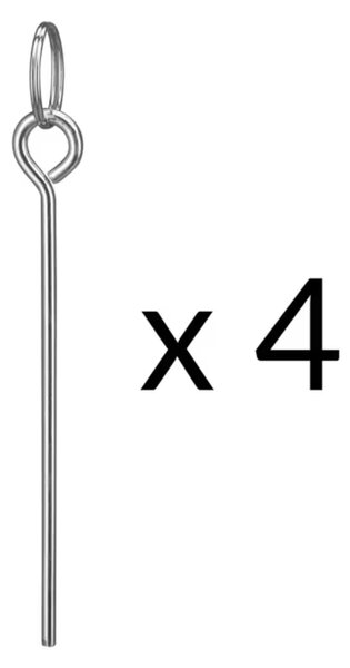 Stojak na pranie z aluminium FALCO, 103×168 cm, srebrny Monzana