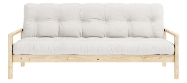 Kremowa rozkładana sofa 205 cm Knob – Karup Design