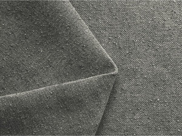 Szare tapicerowane łóżko dwuosobowe ze schowkiem i stelażem 160x200 cm Hauke – Makamii