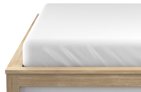 Prześcieradło jersey EXCLUSIVE białe 160x200 cm
