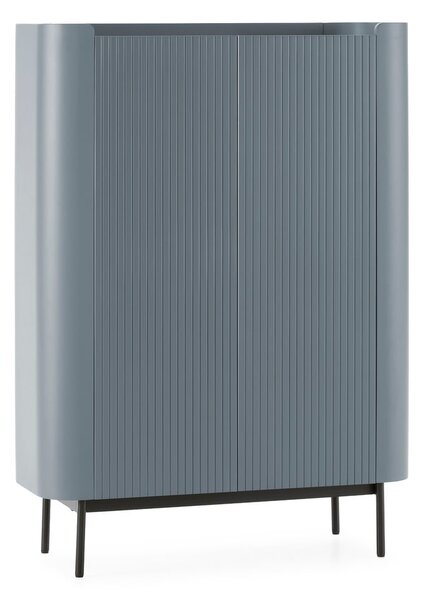 Szaroniebieska szafka 100x140x40 cm Willa – MOME