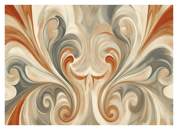 Obraz - Wiry w ziemistych barwach (70x50 cm)