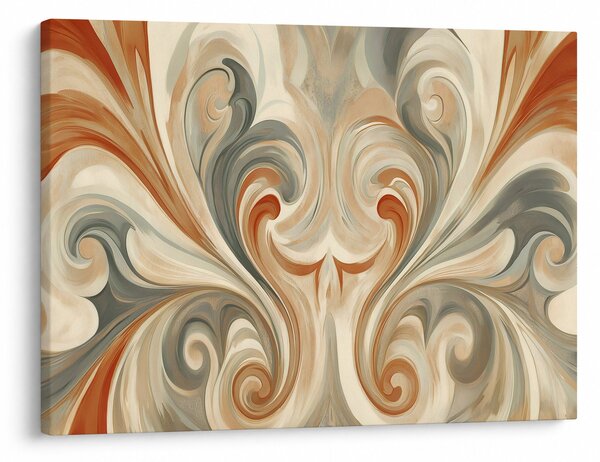 Obraz - Wiry w ziemistych barwach (70x50 cm)