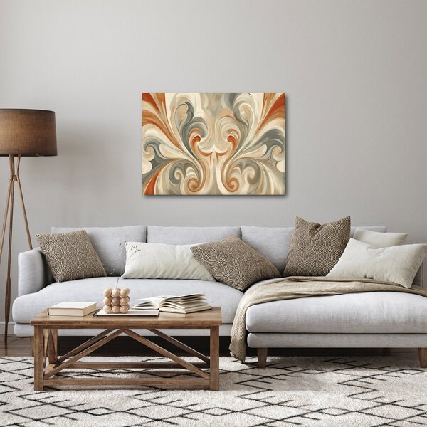 Obraz - Wiry w ziemistych barwach (70x50 cm)