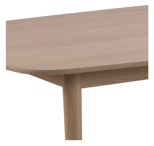 Stół rozkładany z blatem w dekorze dębu 210x100 cm Aston – Actona