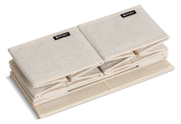 Tekstylne organizery do szuflady zestaw 3 szt. Soft Storage – Bigso