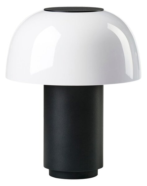Czarna aluminiowa lampa stołowa LED ze ściemniaczem (wysokość 22 cm) Harvest – Zone