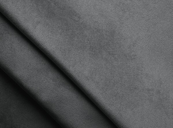 Szare łóżko kontynentalne ze schowkiem 140x200 cm Mikana – Makamii