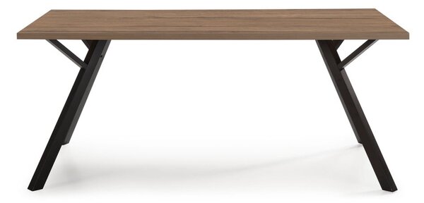 Stół z blatem w dekorze orzecha 90x160 cm Paola – Marckeric