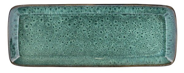 Ceramiczna taca do serwowania 14x38 cm Gastro Green/Black – Bitz