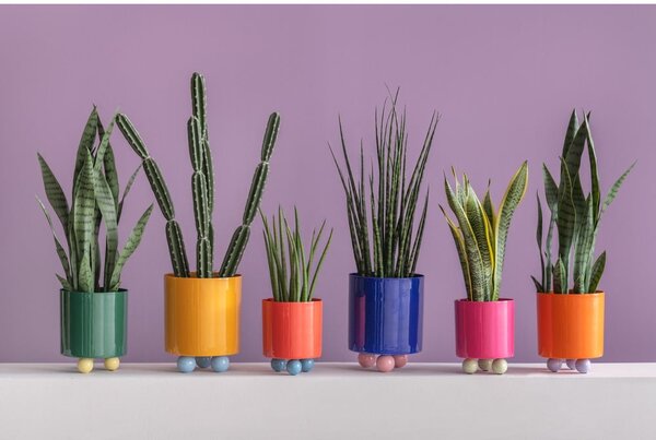 Metalowa osłonka na doniczkę ø 20 cm Double Funky – PT LIVING