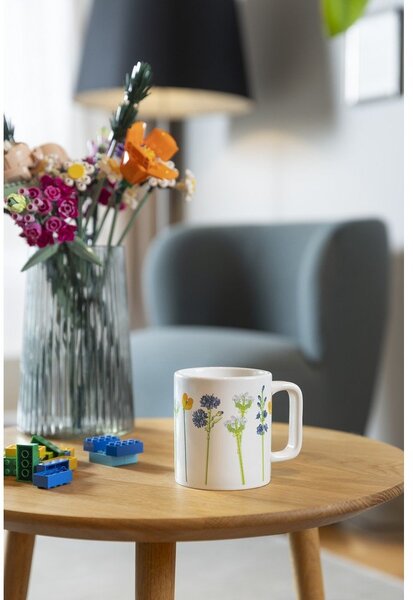 Biały ceramiczny kubek dla dzieci 300 ml Meadow Flowers – LEGO®
