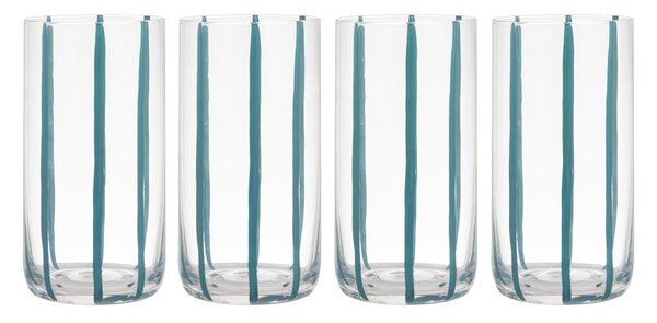 Szklanki zestaw 4 szt. 450 ml Stripe – Ladelle