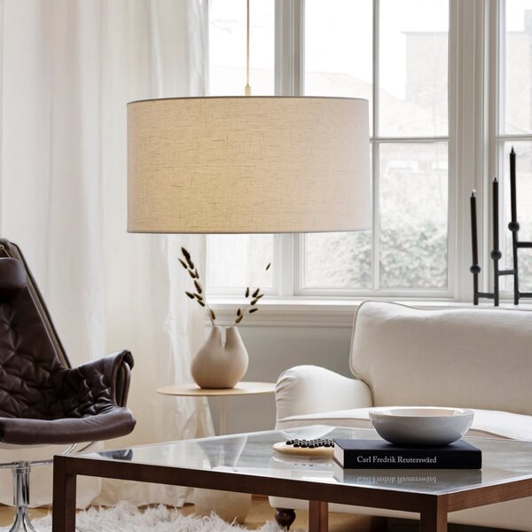 Lampa Wisząca Belid, Soft, ściemnialny, salon, tkanina | tekstylia, skandynawski