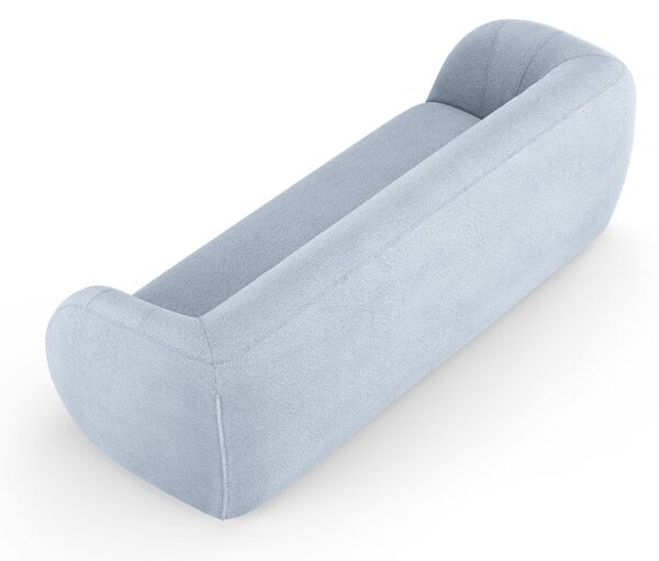 Jasnoniebieska sofa z materiału bouclé 230 cm Essen – Cosmopolitan Design