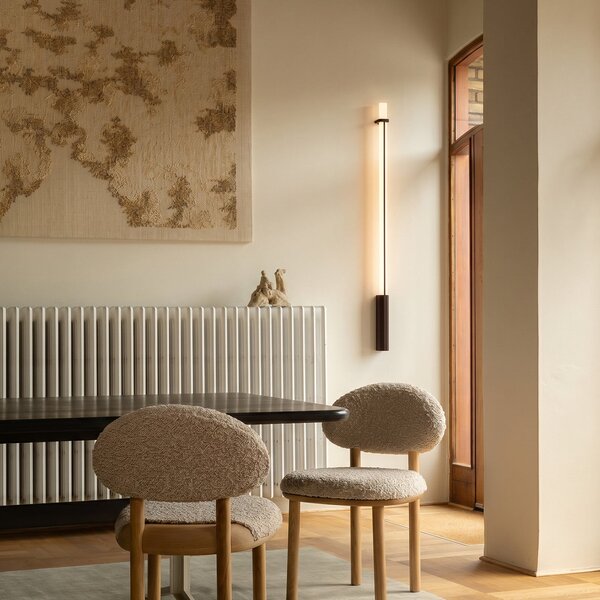 Lampa Ścienna DCW, In Fine, ściemnialny, szary, aluminium, design