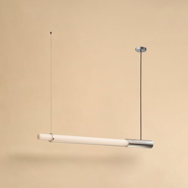 Lampa Wisząca DCW, In Fine, ściemnialny, metaliczny, aluminium, design