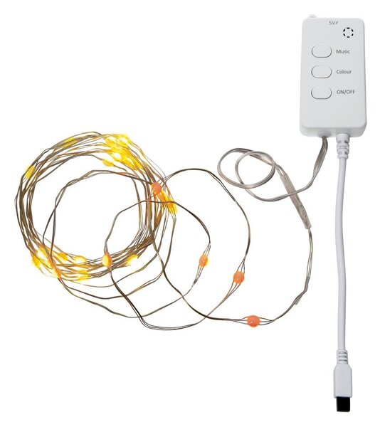 Girlanda świetlna na USB liczba żarówek 30 szt. długość 300 cm Smart Strip – Star Trading