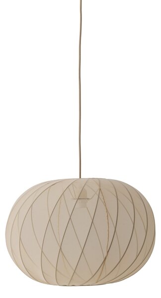 Lampa Wisząca Bloomingville, Piola, ściemnialny, beżowy, jadalnia, tkanina | tekstylia, skandynawski