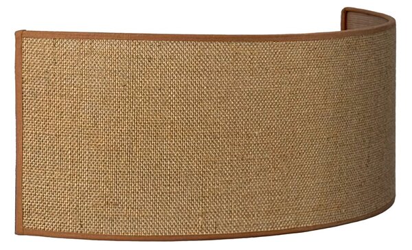 Lampa Ścienna Duolla, Nature, brąz rdzawy, salon, tkanina | tekstylia, boho