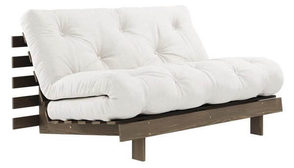 Biała rozkładana sofa 140 cm Roots – Karup Design