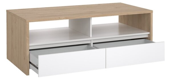 Biało-naturalny stolik 60x120 cm Next – Tvilum