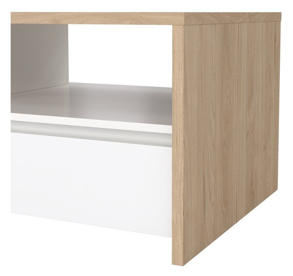 Biało-naturalny stolik 60x120 cm Next – Tvilum
