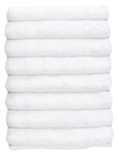 Biały bawełniany ręcznik frotte 50x70 cm Inu – Zone