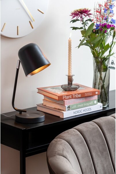Czarna lampa stołowa (wysokość 38,5 cm) Encantar – Leitmotiv