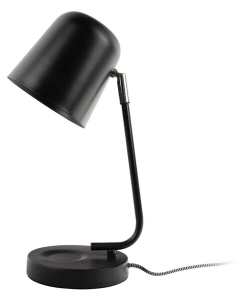 Czarna lampa stołowa (wysokość 38,5 cm) Encantar – Leitmotiv