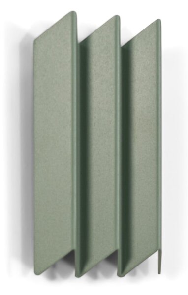 Szarozielony metalowy wieszak ścienny 13 cm Sensu – Spinder Design