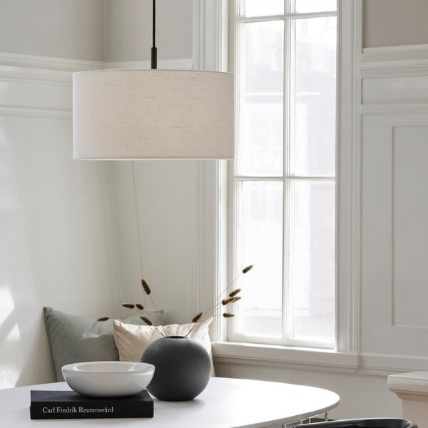 Lampa Wisząca Belid, Soft, ściemnialny, salon, tkanina | tekstylia, skandynawski